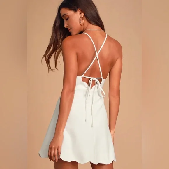 Lulus | Dresses | Lulus Play On Curves Ivory Backless Dress | Poshmark Lulus | Dresses | Lulus Play On Curves Ivory Backless Dress | Poshmark